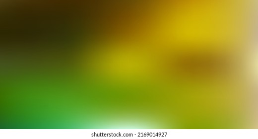 Light blue, yellow vector blurred pattern. Abstract colorful illustration with blur gradient. Landing pages design.