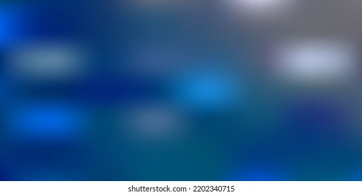 Azul claro, amarillo vectorial fondo borroso. Ilustración de color abstracta con gradiente desdibujado. Diseño de aplicaciones multipropósito.