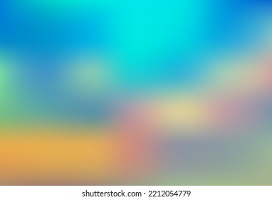 Light Blue, Yellow vector blurred shine abstract pattern. Colorful abstract illustration with gradient. Smart texture for your design.