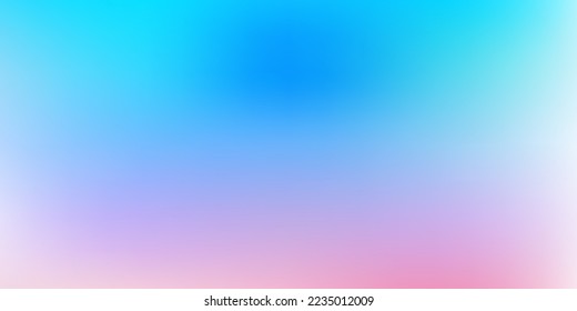 Light blue, yellow vector blurred template. Colorful illustration with gradient in halftone style. Best choice for your design.