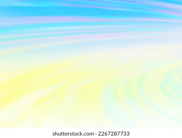Light Blue, Yellow vector blurred bright background. Shining colorful illustration in a Brand new style. A completely new template for your design.