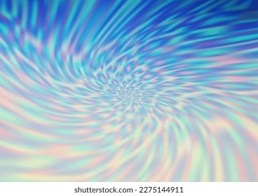 Azul claro, fondo borroso del vector amarillo. Ilustración abstracta colorida con gradiente. El diseño borroso se puede usar para su sitio web.