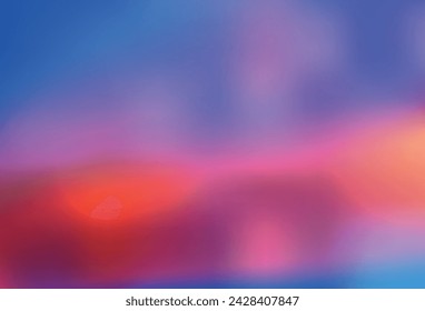 Light Blue, Yellow vector blurred shine abstract texture. Glitter abstract illustration with gradient design. New way of your design.