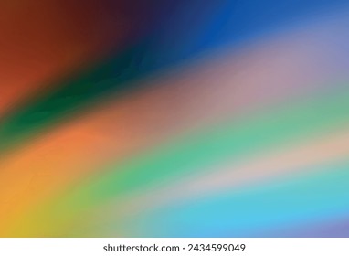 Light Blue, Yellow vector blurred template. Colorful illustration in abstract style with gradient. Elegant background for a brand book.