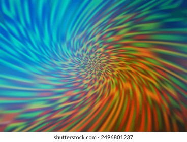 Azul claro, fondo borroso de Vector amarillo. Una vaga ilustración abstracta con gradiente. Un diseño completamente nuevo para tu negocio.