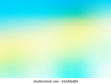 Light Blue, Yellow vector blurred shine illustration. Brand-new pattern for your business design. Colorful background in abstract style with gradient. 