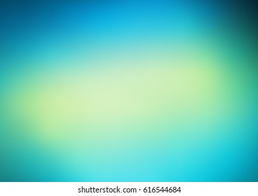 Light Blue, Yellow vector blurred background with glow. Art design pattern. Glitter abstract illustration with elegant bright gradient design.