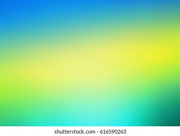 Light Blue, Yellow vector blurred background with glow. Art design pattern. Glitter abstract illustration with elegant bright gradient design.