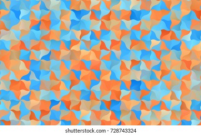 Light Blue, Yellow vector blurred background. Modern geometrical abstract illustration with gradient bandy lines. The textured pattern can be used for background.