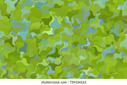 Light Blue, Yellow vector blurred template. blurred geometric sample with gradient.  The elegant pattern can be used as part of a brand book.