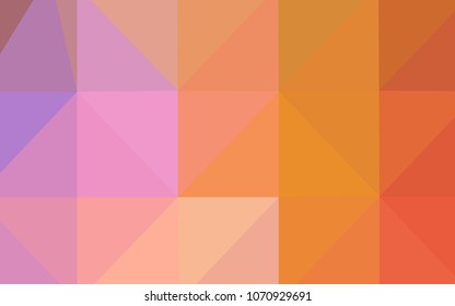 Light Blue, Yellow vector blurry triangle template. Shining colored illustration in a new style. A completely new design for your business.