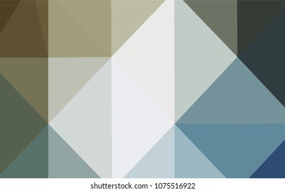 Light Blue, Yellow vector blurry triangle texture. Colorful abstract illustration with gradient. A completely new template for your business design.