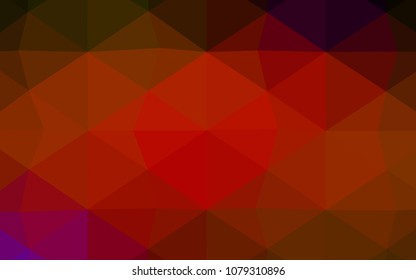 Light Blue, Yellow vector blurry triangle texture. Elegant bright polygonal illustration with gradient. The template for cell phone's backgrounds.