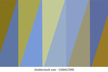Light Blue, Yellow vector blurry triangle pattern. Modern geometrical abstract illustration with gradient. A new texture for your design.