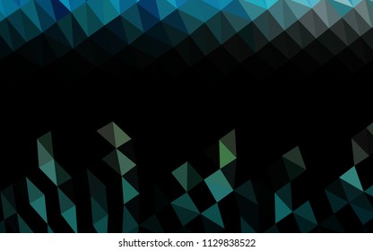 Light Blue, Yellow vector blurry hexagon texture. Shining colored illustration in a Brand new style. A completely new design for your business.