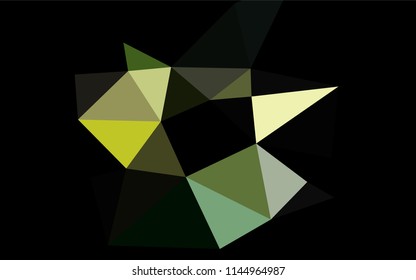 Light Blue, Yellow vector blurry hexagon template. Colorful abstract illustration with gradient. The template can be used as a background for cell phones.
