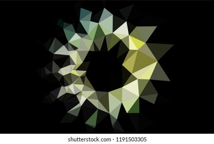 Light Blue, Yellow vector blurry hexagon texture. Colorful illustration in abstract style with gradient. The completely new template can be used for your brand book.