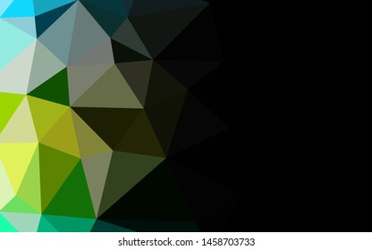 Light Blue, Yellow vector blurry hexagon texture. Brand new colored illustration in blurry style with gradient. The textured pattern can be used for background.