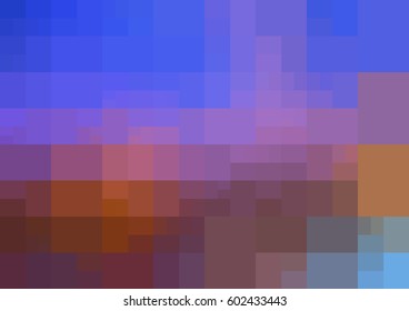Light Blue, Yellow vector blurry rectangle background design. Geometric background in Origami style with gradient. 