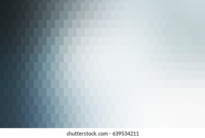 Light Blue, Yellow vector blurry rectangular background. Geometric background in square style with gradient. The pattern can be used for brand-new background.