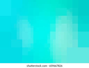 Light Blue, Yellow vector blurry rectangle background design. Geometric background in Origami style with gradient. 