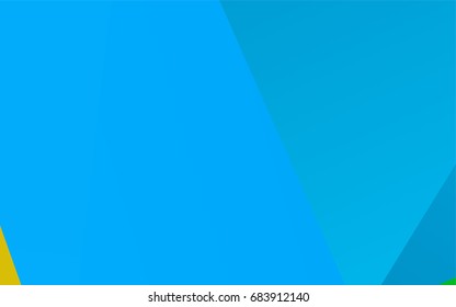 Light Blue, Yellow vector blurry triangle pattern. Shining colored illustration in a brand-new style. A new texture for your design.