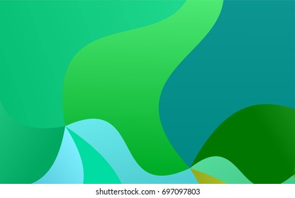 Light Blue, Yellow vector blurry arched background. Shining crooked illustration in a brand-new style. The textured pattern can be used for background.