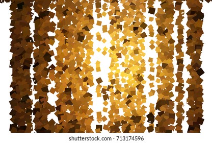 Light Blue, Yellow vector blurry rectangular background. Geometric background in square style with gradient. The pattern can be used for brand-new background.
