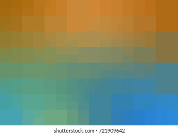 Light Blue, Yellow vector blurry rectangle background design. Geometric background in Origami style with gradient. 