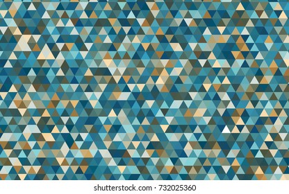 Light Blue, Yellow vector blurry triangle background. Shining colored illustration in a brand-new style. A completely new template for your business design.