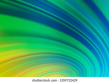 Light Blue, Yellow vector bokeh and colorful pattern. Colorful illustration in blurry style with gradient. A completely new design for your business.