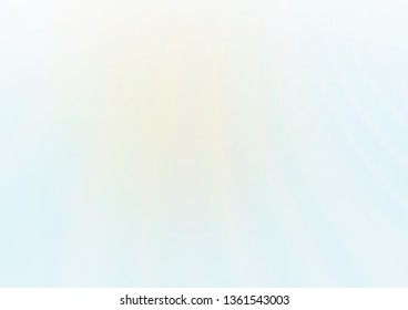 Light Blue, Yellow vector bokeh template. Glitter abstract illustration with an elegant design. The best blurred design for your business.