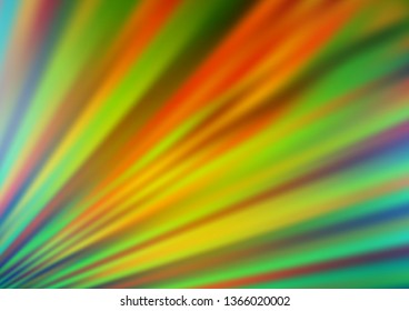 Light Blue, Yellow vector bokeh pattern. An elegant bright illustration with gradient. The template for backgrounds of cell phones.