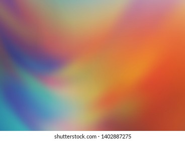 Light Blue, Yellow vector bokeh pattern. A completely new color illustration in a bokeh style. Brand new style for your business design.
