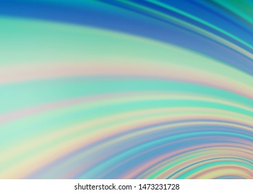 Light Blue, Yellow vector bokeh and colorful pattern. Colorful illustration in blurry style with gradient. A completely new template for your design.