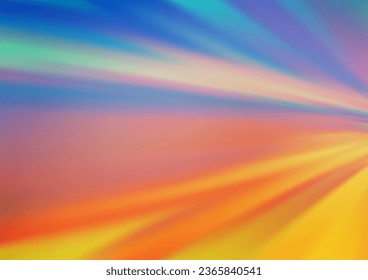 Light Blue, Yellow vector bokeh and colorful pattern. Creative illustration in halftone style with gradient. A completely new design for your business.