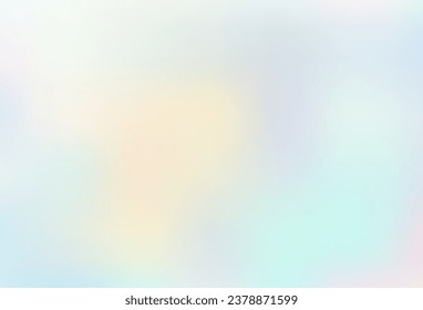 Azul claro, patrón de bokeh vectorial amarillo. Una ilustración de color completamente nueva en un estilo bokeh. Muestra para tus diseños creativos.
