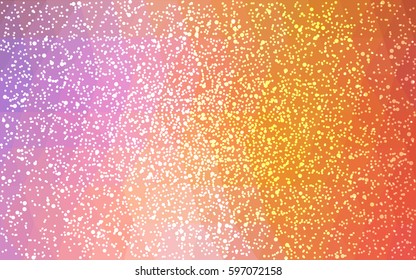 Light Blue, Yellow vector christmas postcard low polygon background. Illustration consisting of triangles. Abstract triangular polygonal origami or crystal design of New Year celebration.