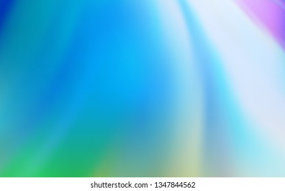 Light Blue, Yellow vector colorful blur background. Abstract colorful illustration with gradient. Smart design for your work.