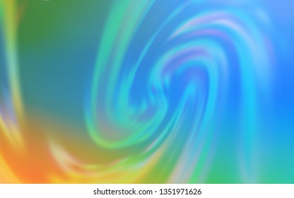 Light Blue, Yellow vector colorful abstract background. Colorful illustration in abstract style with gradient. Elegant background for a brand book.