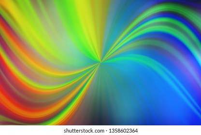 Light Blue, Yellow vector colorful blur background. Colorful abstract illustration with gradient. Background for a cell phone.