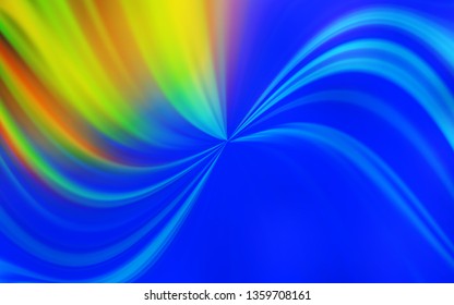 Light Blue, Yellow vector colorful abstract texture. Creative illustration in halftone style with gradient. Background for a cell phone.