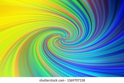 Light Blue, Yellow vector colorful blur backdrop. An elegant bright illustration with gradient. Elegant background for a brand book.