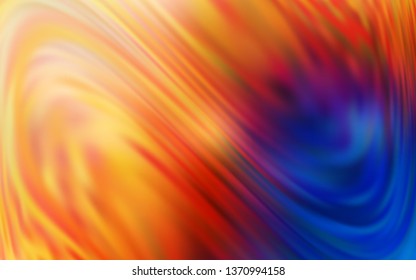 Light Blue, Yellow vector colorful abstract background. Abstract colorful illustration with gradient. Background for designs.