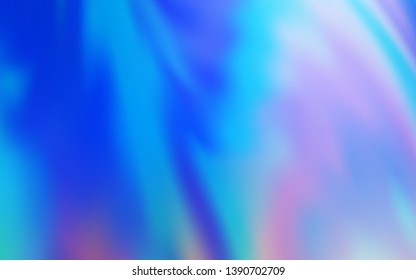 Light Blue, Yellow vector colorful abstract texture. A completely new colored illustration in blur style. New way of your design.