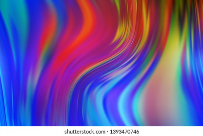Light Blue, Yellow vector colorful abstract background. A completely new colored illustration in blur style. Background for a cell phone.