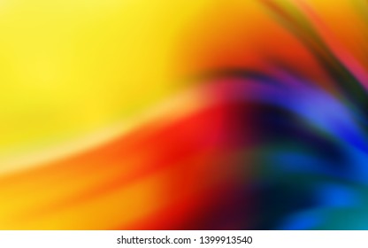 Light Blue, Yellow vector colorful abstract background. Colorful illustration in abstract style with gradient. New style for your business design.