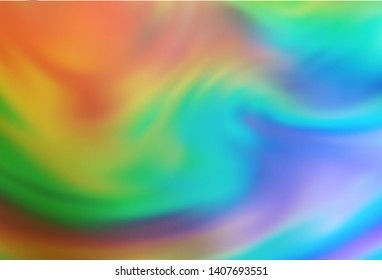 Light Blue, Yellow vector colorful blur background. Abstract colorful illustration with gradient. New style design for your brand book.