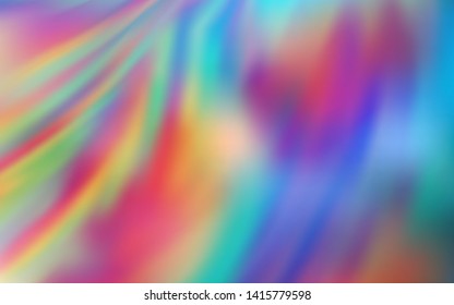 Light Blue, Yellow vector colorful abstract background. A completely new colored illustration in blur style. New style design for your brand book.