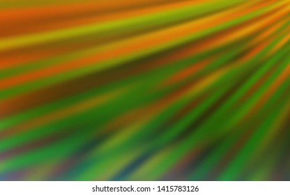 Light Blue, Yellow vector colorful blur background. Glitter abstract illustration with gradient design. Background for a cell phone.